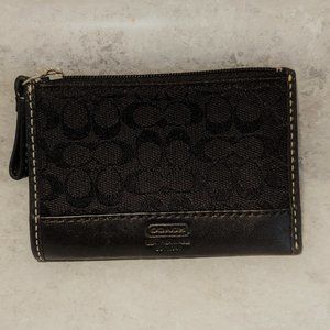 Coach Card Holder Keychain - NWOT